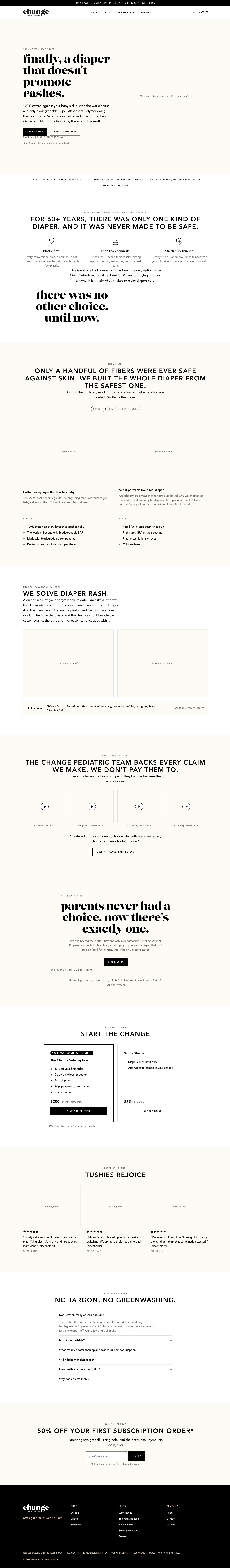 Homepage build